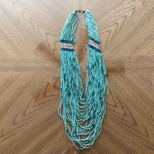 Long statement necklace